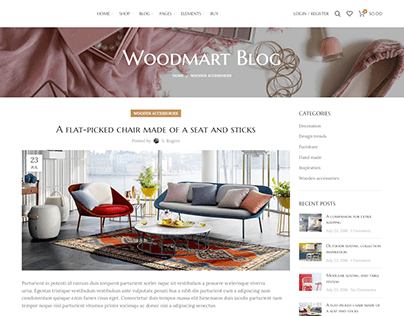 Jewellery Product Design, WordPress E-commerce Website