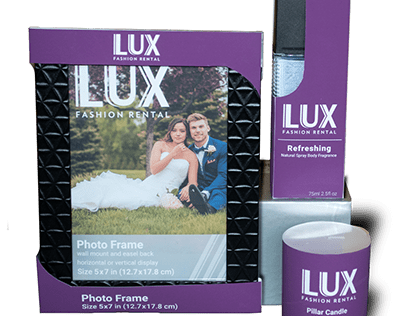 Lux Fashion Rental Packaging