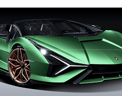 2020 Lamborghini Sian Roadster Lizard Green