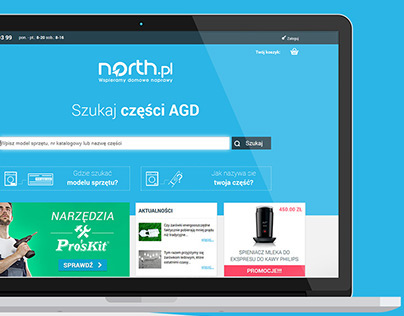 north.pl website project