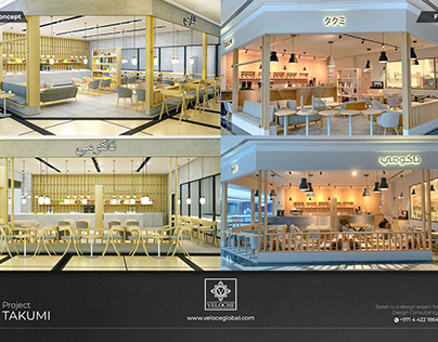 Takumi Restaurant Design & Interior Fit out by Veloche