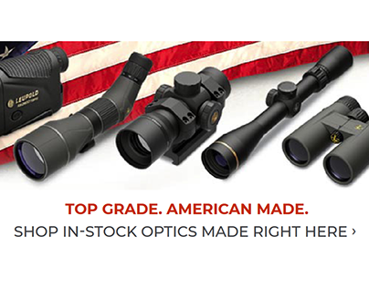 American-made Optics Homepage Hero