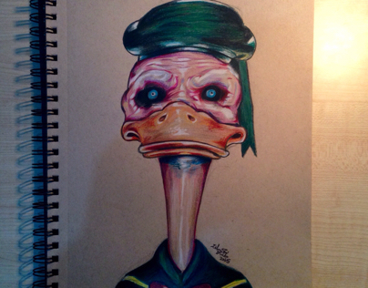 Zombie Donald Duck