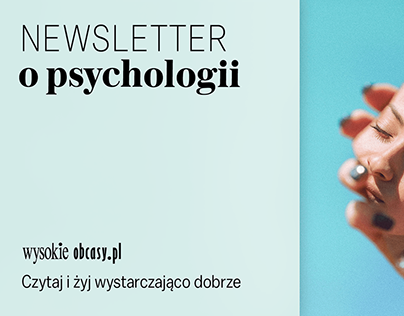 Graphics promoting various newsletters by Wyborcza.pl.