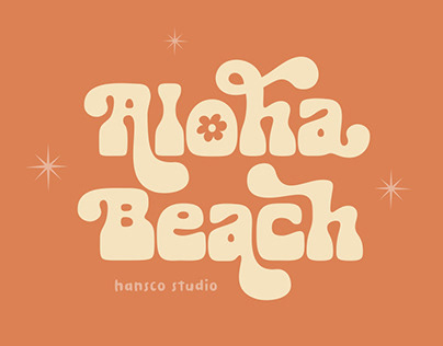 Aloha Beach Font - Retro Cute Vintage Free Font!