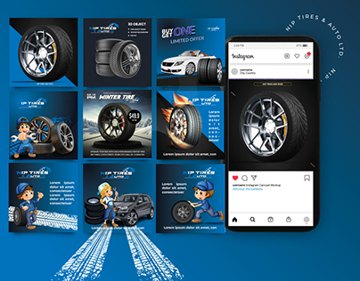 Project thumbnail - Tread Boldly: NIP Tires Branding Evolution