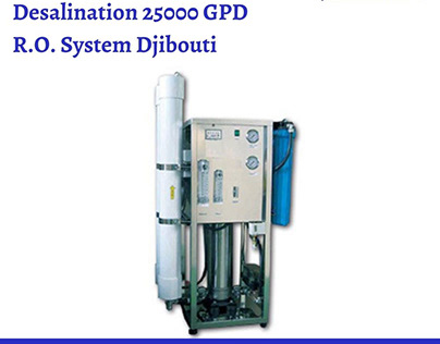 Brackish Water Desalination 25000 GPD R.O. System