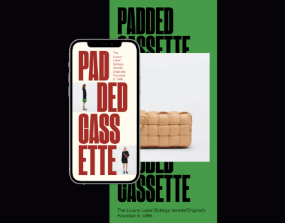 Padded Cassette by Bottega Veneta / Exploration Visuals