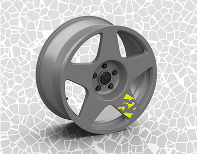 fifteen52 Tarmac Wheel 3D Model