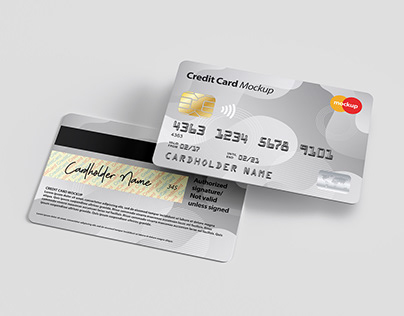Credit Card / Membership Card Mockup - 11 views