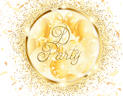 Beautiful Logo Events Style Gold Royalty