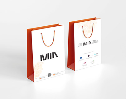 MIA - Mirrors Institute of Aesthetics Paper Bag