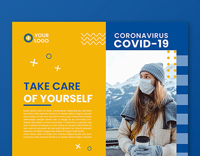 Corona virus aware social post banner