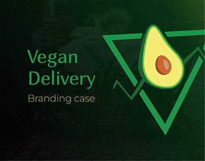 Vegan Delivery logo & identity