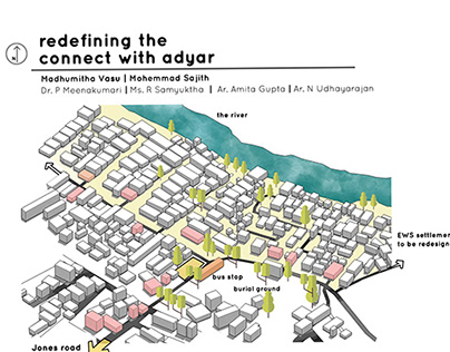 Urban renewal of the banks of Adyar