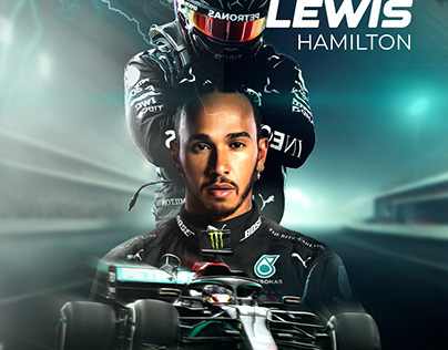 Lewis Hamilton Poster Design
