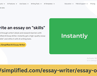 Skills Essay Writer