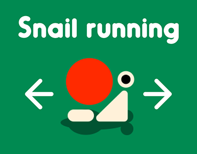 Snail running