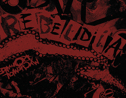 Collage con temática Rock - "Rebeldia"