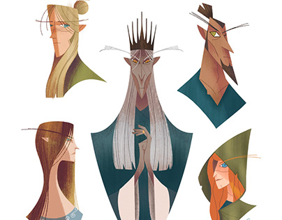 Elves character design