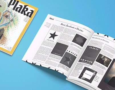 Plaka Graphic Design and Print Magazine
