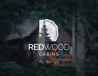Redwood Cabins Brand Identity Design
