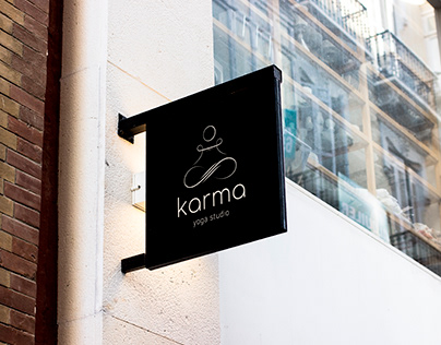 Karma yoga studio - logo project
