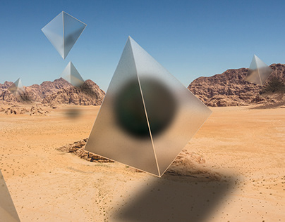 Glassmorphism Pyramid