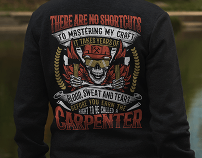 Carpenter t-shirt design