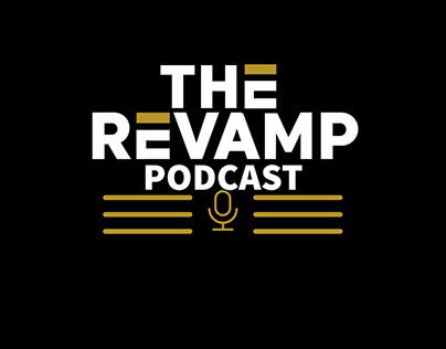The Revamp Podcast logo design