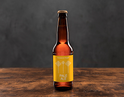 Øl etikett og logo design