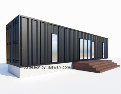 Container Home Render
