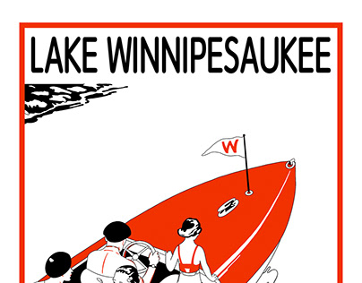 Lake Winnipesaukee Poster