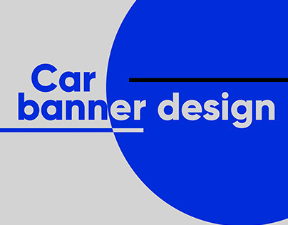 car banner design