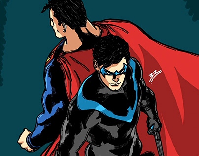 Nightwing & Superman