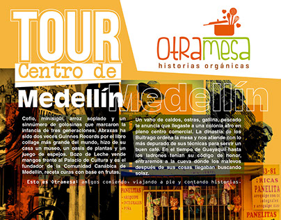 CARTEL: TOUR CENTRO MEDELLÍN - VOCES DE MI CONCIENCIA