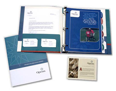 Opteum Financial Services Print Collateral