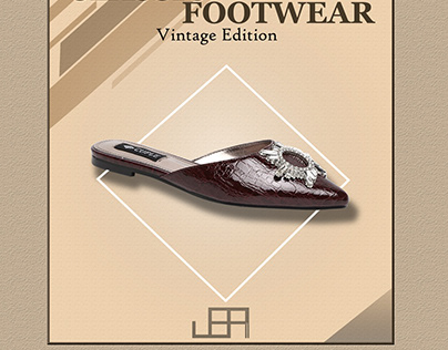 Vintage Edition Footwear - Sample Shoe Poster