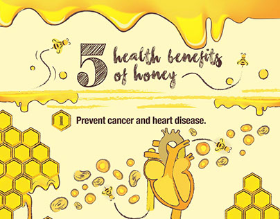 5 health benefits of honey