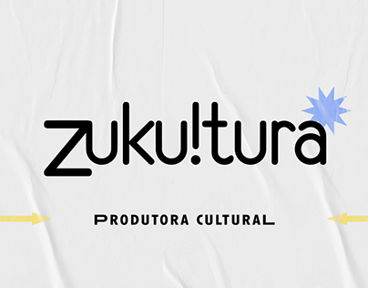 Design de portfólio para produtora cultural Zukultura