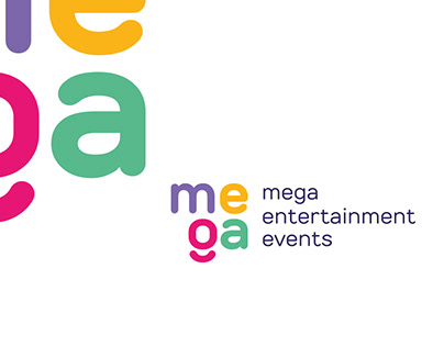 Mega Entertaiment Events Logo Design, Branding