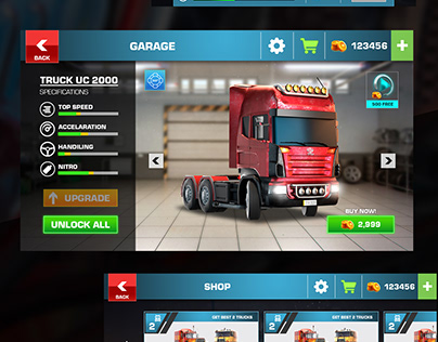 Truck-Driver-Racing-UI