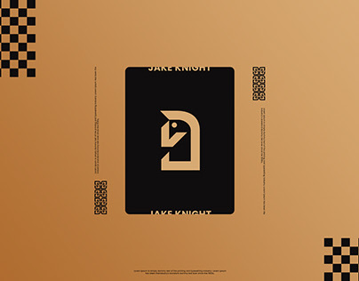 Modern Logo Design - J logo Design - Knight
