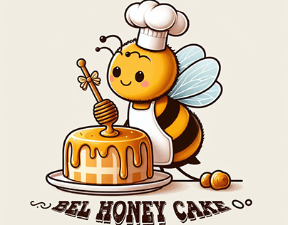 Honey cake logo