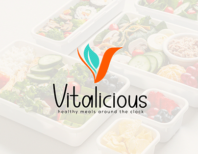 Vitalicious Logo/ Visual Identity