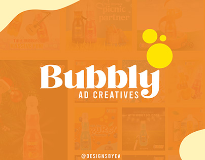 AD creatives - Bubbly