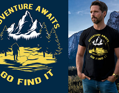 Adventure T-shirt Design
