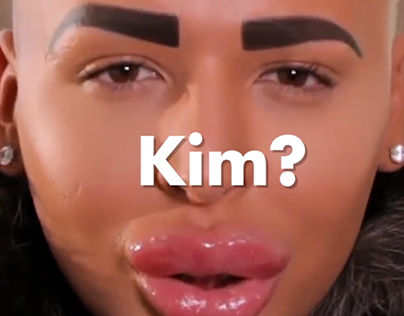 Cariño, me veo como Kim?
