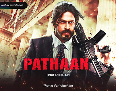 Pathaan Movie Title Animation