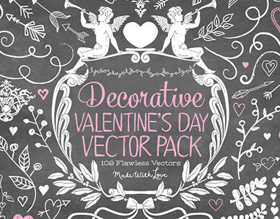 Decorative Valentine Vector Bundle